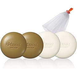 ヴァーナル洗顔せっけん 各90g 4個 セット Amazon | ヴァーナル ベーシック石鹸4個セット（アンクソープ90g×3個